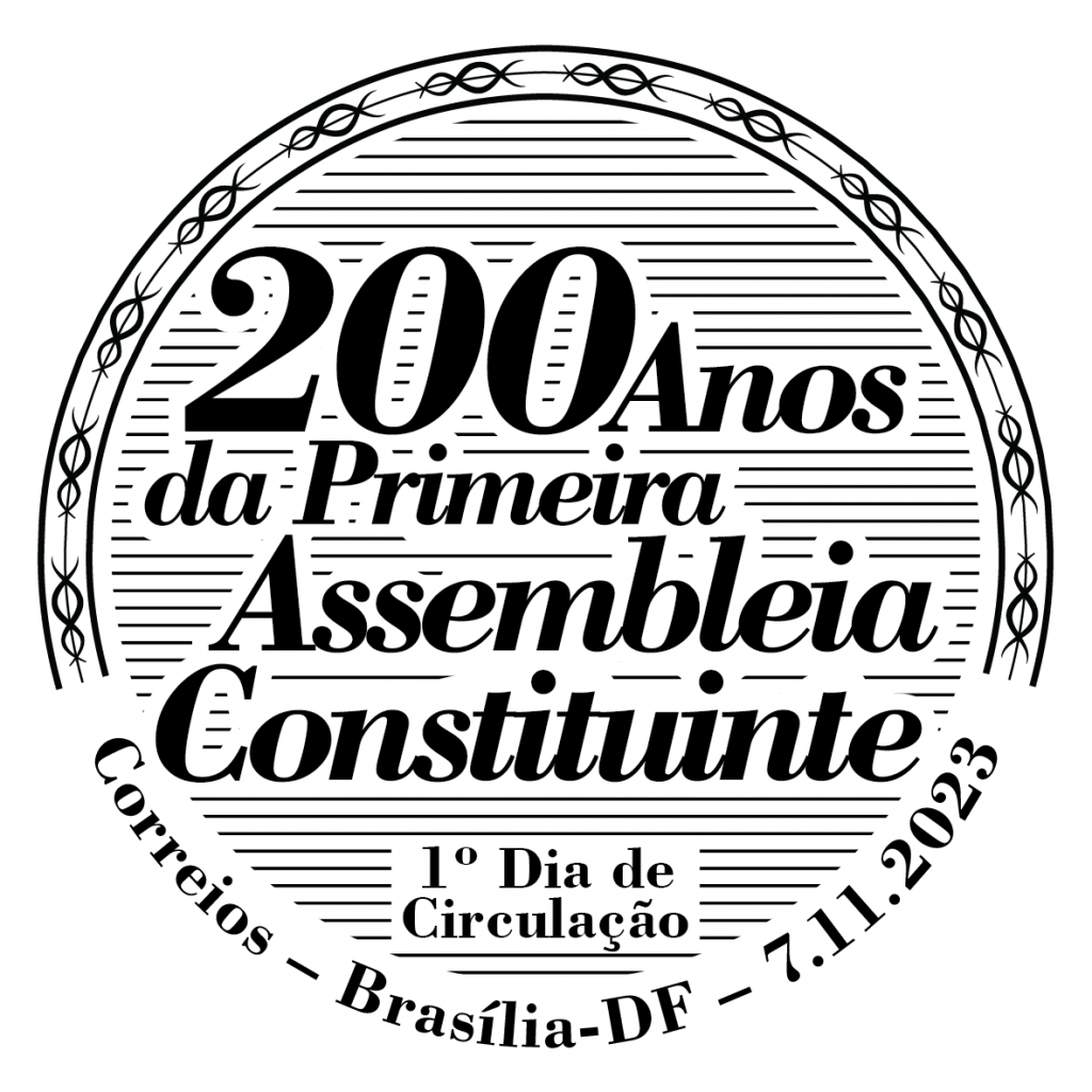 200 ANOS DA PRIMEIRA CONSTITUINTE DO BRASIL - 2023 Carimbo_9_11_200_anos_AC-1024x1024